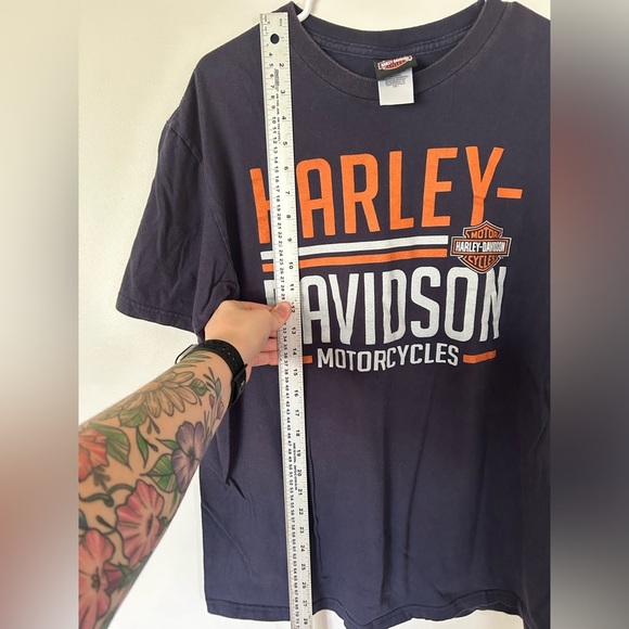 Rocky’s London, Ontario Harley Davidson Navy Tshirt - Picture 2 of 7